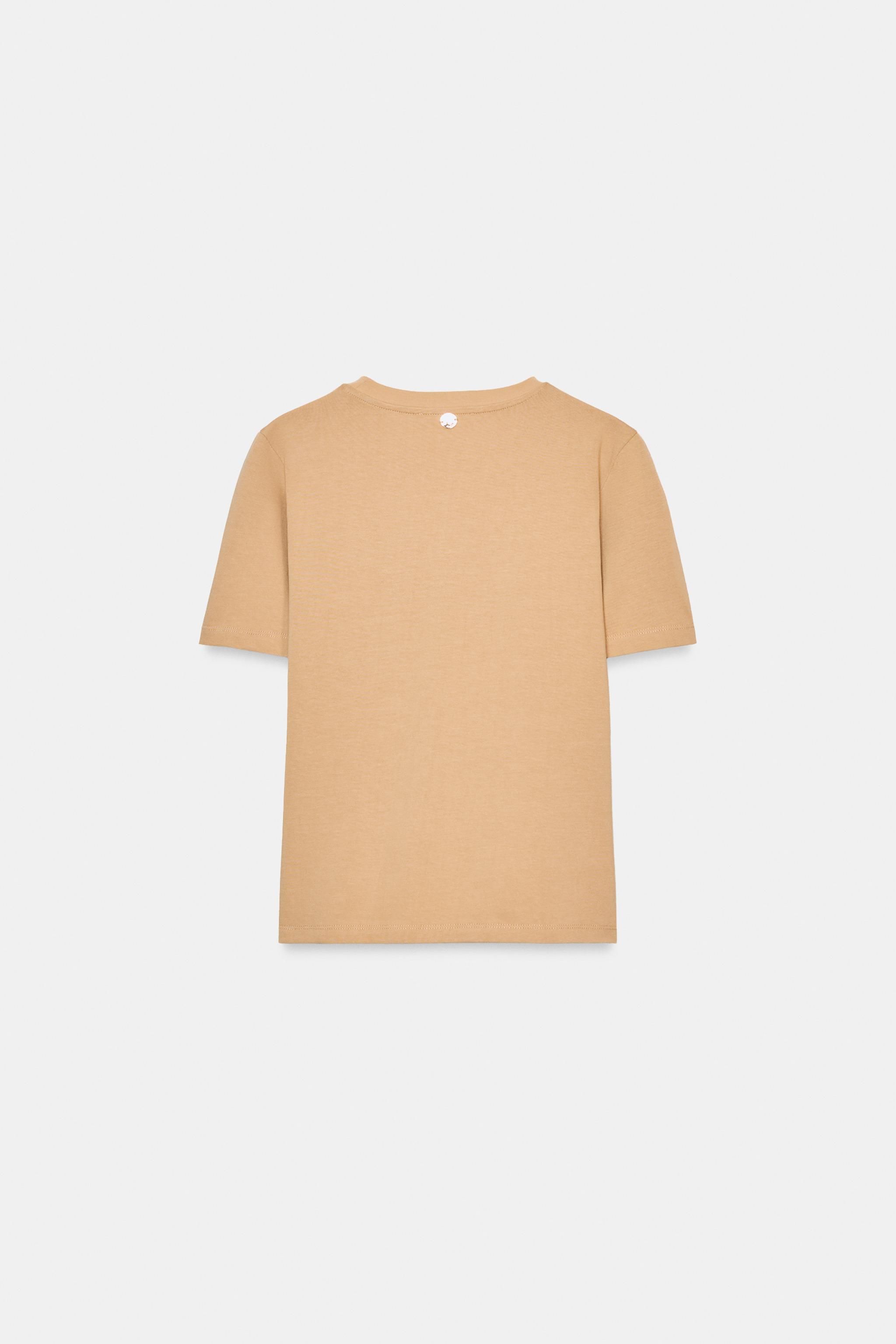 T-SHIRT POCHE CONTRASTE